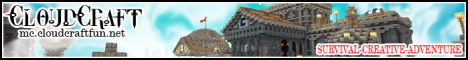 banner for CloudCraft SMP server