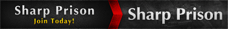 banner for Sharp Prison server