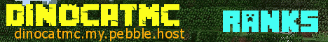 banner for DinoCatMC server