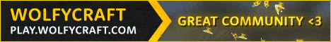 banner for WolfyCraft server