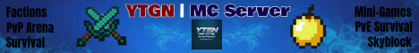 banner for YTGN | MC Server server