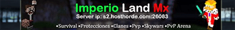 banner for Imperio Land Mexico server