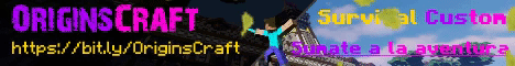banner for OriginsCraft server