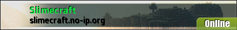 banner for Slimecraft server