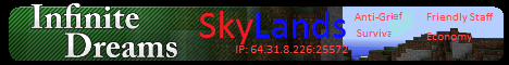 banner for SkyLands server