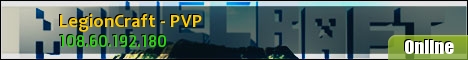 banner for LegionCraft server