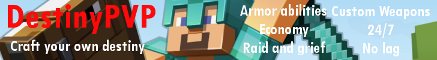 banner for DestinyPVP server