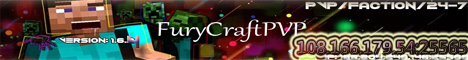 banner for FuryCraft server