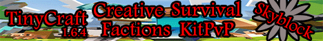 banner for Tinycraft 1.7.2 server