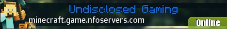 banner for Undisclosed Gaming server