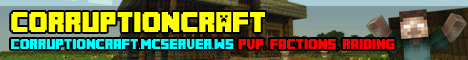 banner for Corruptioncraft server