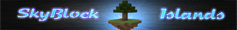 banner for Skyblock Islands server