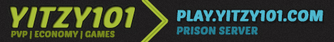 banner for Yitzy101s Prison Server server