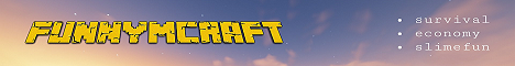 banner for FunnyMcraft server
