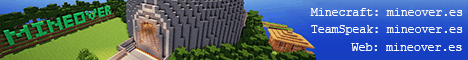 banner for MineOver.es server