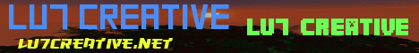 banner for LU7 Creative server