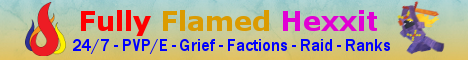 banner for Fully Flamed Hexxit server