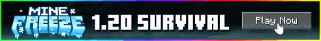 banner for MineFreeze server