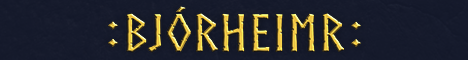 banner for Kingdom of Bjorheimr server