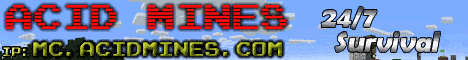 banner for Acid Mines server