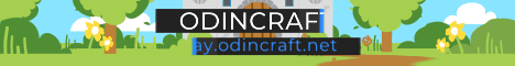 banner for OdinCraft server