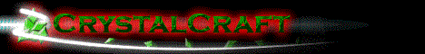 banner for CrystalCraft server