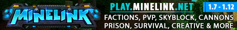 banner for Minelink Network server