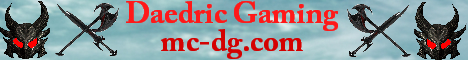 banner for Daedric Gaming server