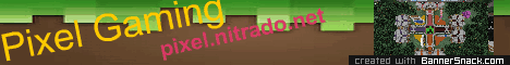 banner for Pixel Gaming server