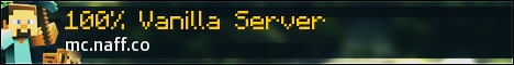 banner for 100 Percent Vanilla Server server