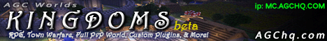 banner for AGCW Kingdoms server