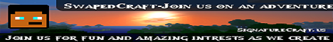 banner for SwapedCraft server