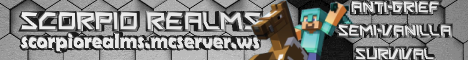 banner for Scorpio Realms server