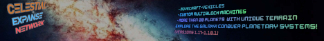 banner for Celestial Expanse Network server