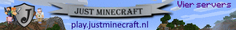 banner for Just Minecraft server