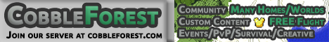 banner for CobbleForest server
