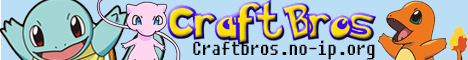 banner for CraftBros 3.4.0 Pixelmon Server server
