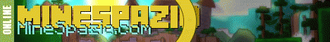 banner for MineSpazio server