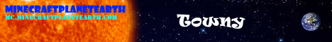 banner for MinecraftPlanetEarth server