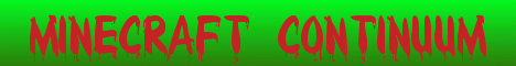 banner for Minecraft Continuum server
