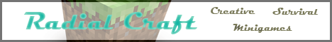 banner for RadialCraft server
