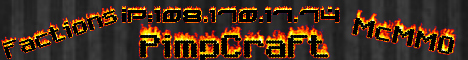 banner for PimpCraft server
