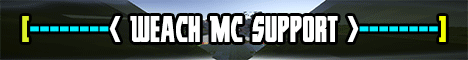 banner for Weach MC server