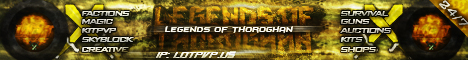 banner for Legends of Thoroghan server