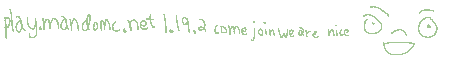 banner for MandoMC server