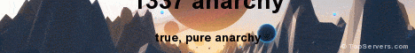 banner for 1337 anarchy server