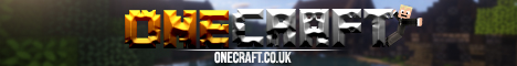 banner for OneCraft server