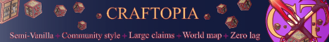 banner for Craftopia server
