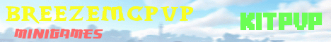 banner for BreezeMcPvP server