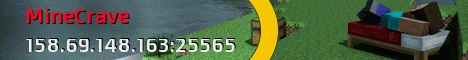 banner for MineCrave server